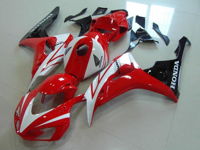 Loja Abs Moto Plásticos Honda CBR 1000RR 06-07 - Vermelho Branco Loja Abs Moto Plásticos Honda CBR 1000RR 06-07 - Vermelho Branco
