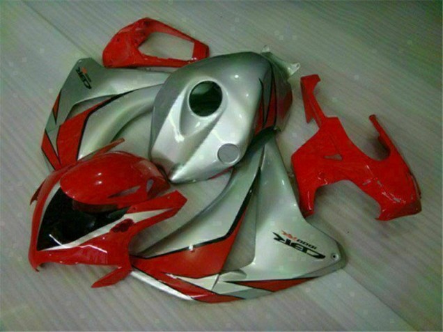 Loja Abs Moto Plásticos Honda CBR 1000RR 08-11 - Vermelho Prata Loja Abs Moto Plásticos Honda CBR 1000RR 08-11 - Vermelho Prata