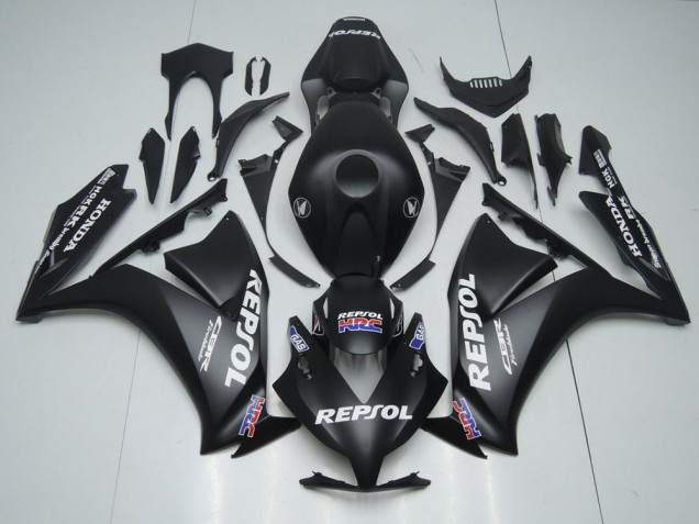 Loja Abs Moto Plásticos Honda CBR 1000RR 12-16 - Preto Fosco Repsol Loja Abs Moto Plásticos Honda CBR 1000RR 12-16 - Preto Fosco Repsol