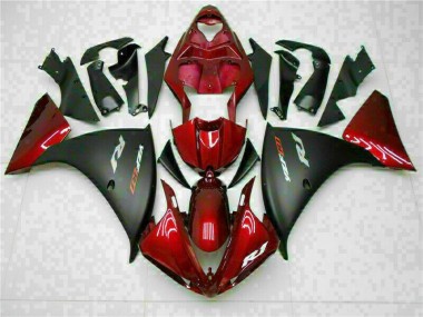 Loja Abs Moto Plásticos Yamaha R1 09-11 - Vermelho Preto