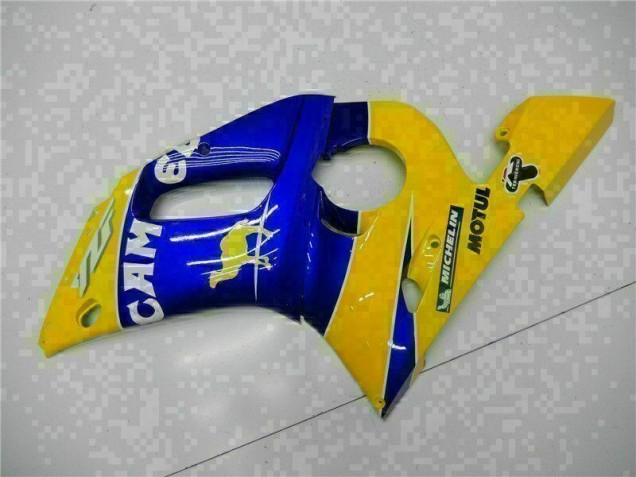 Loja Abs Moto Plásticos Yamaha R6 98-02 - Amarelo Azul Loja Abs Moto Plásticos Yamaha R6 98-02 - Amarelo Azul
