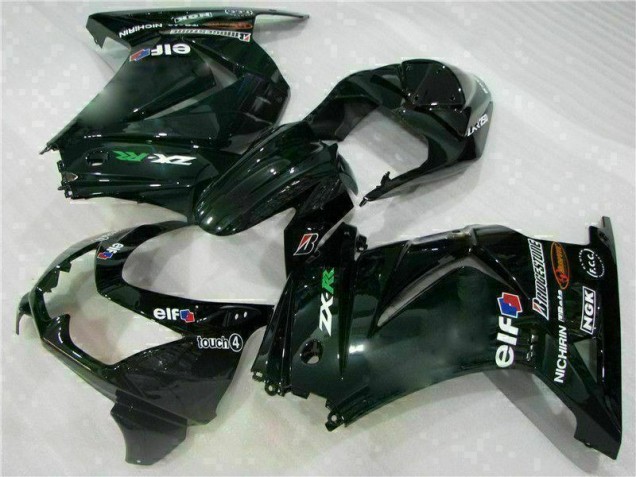 Loja Abs Motocicleta Plástico Kawasaki EX250 08-12 - Preto Loja Abs Motocicleta Plástico Kawasaki EX250 08-12 - Preto