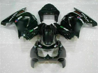 Loja Abs Motocicleta Plástico Kawasaki EX250 08-12 - Preto