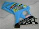 Loja Abs Motocicleta Plástico Suzuki GSXR 1000 K7 07-08 - Azul Loja Abs Motocicleta Plástico Suzuki GSXR 1000 K7 07-08 - Azul