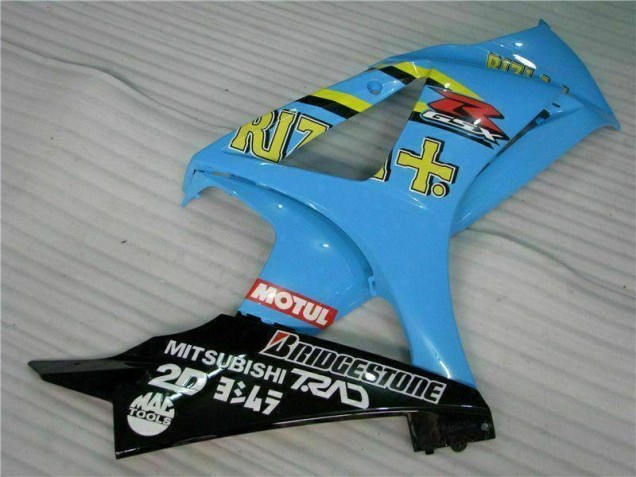 Loja Abs Motocicleta Plástico Suzuki GSXR 1000 K7 07-08 - Azul Loja Abs Motocicleta Plástico Suzuki GSXR 1000 K7 07-08 - Azul