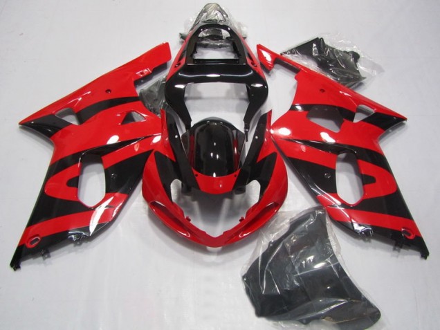 Loja Abs Motocicleta Plástico Suzuki GSXR 750 K1 K2 K3 01-03 - Preto Vermelho Loja Abs Motocicleta Plástico Suzuki GSXR 750 K1 K2 K3 01-03 - Preto Vermelho