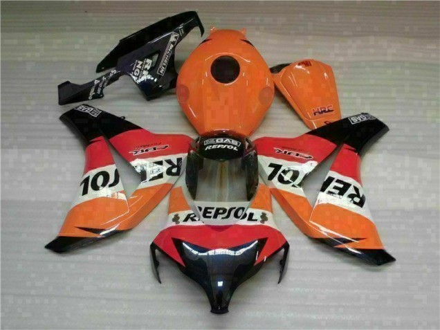 Loja Abs Motocicleta Plásticos Honda CBR 1000RR 08-11 - Laranja Repsol Loja Abs Motocicleta Plásticos Honda CBR 1000RR 08-11 - Laranja Repsol