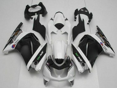 Loja Abs Motocicleta Plásticos Kawasaki EX250 08-12 - Preto