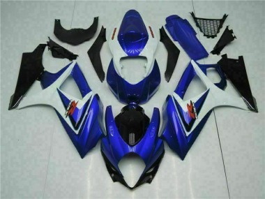 Loja Abs Motocicleta Plásticos Suzuki GSXR 1000 K7 07-08 - Azul