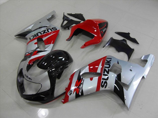 Loja Abs Motocicleta Plásticos Suzuki GSXR 750 K1 K2 K3 01-03 - Preto Vermelho Loja Abs Motocicleta Plásticos Suzuki GSXR 750 K1 K2 K3 01-03 - Preto Vermelho