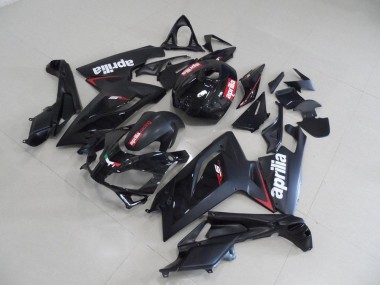 Loja Carenagem Moto Aprilia RS 125 06-11 - Preto & Vermelho Listra