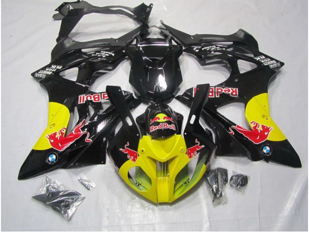 Loja Carenagem Moto BMW S1000RR 09-14 - Amarelo Preto RedBull