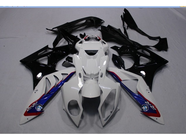 Loja Carenagem Moto BMW S1000RR 09-14 - Branco Preto Azul Loja Carenagem Moto BMW S1000RR 09-14 - Branco Preto Azul