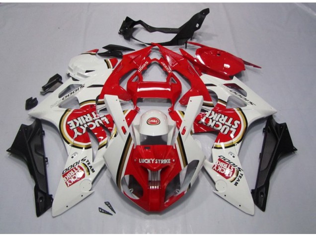 Loja Carenagem Moto BMW S1000RR 09-14 - Vermelho Branco Lucky Strike Loja Carenagem Moto BMW S1000RR 09-14 - Vermelho Branco Lucky Strike