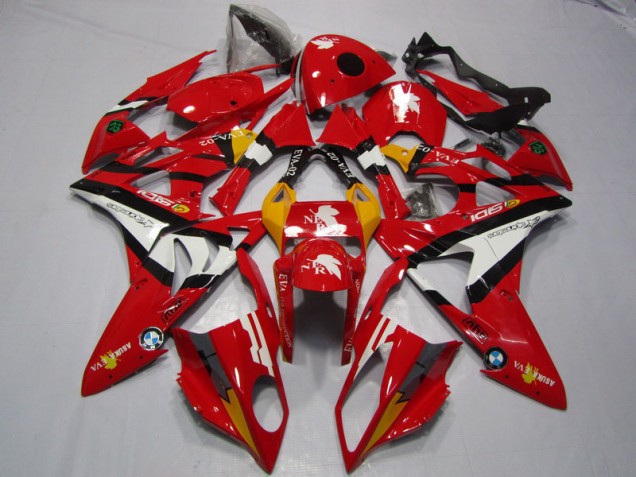 Loja Carenagem Moto BMW S1000RR 09-14 - Vermelho Branco