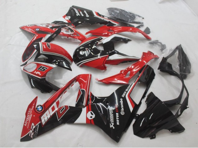 Loja Carenagem Moto BMW S1000RR 15-18 - Vermelho Preto