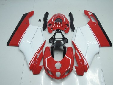 Loja Carenagem Moto Ducati 749 999 05-06 - Vermelho Branco Vermelho