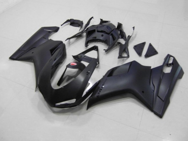 Loja Carenagem Moto Ducati 848 1098 1198 07-14 - Preto Fosco Preto Adesivo Loja Carenagem Moto Ducati 848 1098 1198 07-14 - Preto Fosco Preto Adesivo