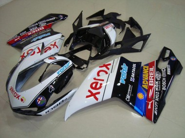 Loja Carenagem Moto Ducati 848 1098 1198 07-14 - Preto Xerox