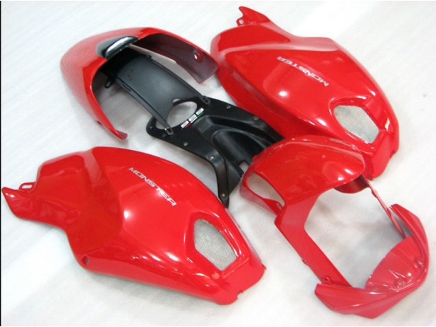 Loja Carenagem Moto Ducati Monster 696 08-12 - Vermelho Monster