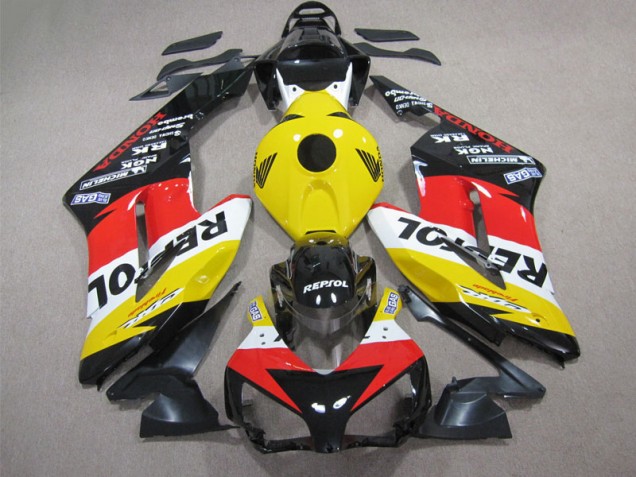 Loja Carenagem Moto Honda CBR 1000RR 04-05 - Amarelo Vermelho Repsol Loja Carenagem Moto Honda CBR 1000RR 04-05 - Amarelo Vermelho Repsol