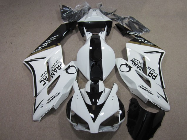 Loja Carenagem Moto Honda CBR 1000RR 04-05 - Branco Preto PRAMAC Loja Carenagem Moto Honda CBR 1000RR 04-05 - Branco Preto PRAMAC