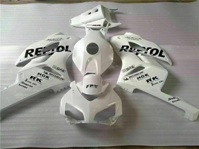Loja Carenagem Moto Honda CBR 1000RR 04-05 - Branco Preto Repsol Loja Carenagem Moto Honda CBR 1000RR 04-05 - Branco Preto Repsol