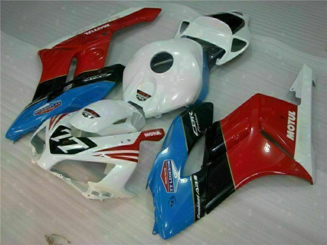 Loja Carenagem Moto Honda CBR 1000RR 04-05 - Branco Vermelho 77 Loja Carenagem Moto Honda CBR 1000RR 04-05 - Branco Vermelho 77
