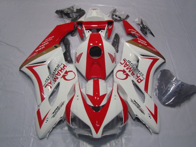 Loja Carenagem Moto Honda CBR 1000RR 04-05 - Branco Vermelho PRAMAC Loja Carenagem Moto Honda CBR 1000RR 04-05 - Branco Vermelho PRAMAC