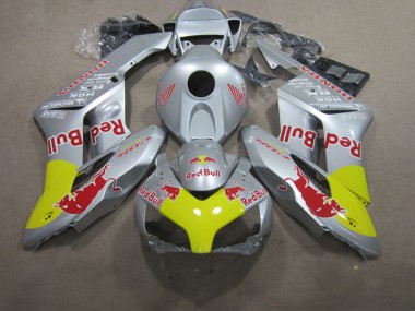 Loja Carenagem Moto Honda CBR 1000RR 04-05 - Prata Red Bull
