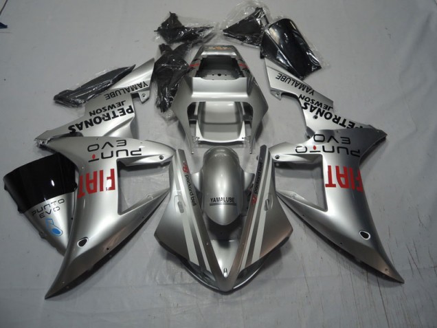 Loja Carenagem Moto Honda CBR 1000RR 04-05 - Prata Vermelho Fiat Loja Carenagem Moto Honda CBR 1000RR 04-05 - Prata Vermelho Fiat