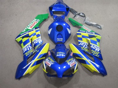 Loja Carenagem Moto Honda CBR 1000RR 04-05 - Telefunica Movistar Castrol