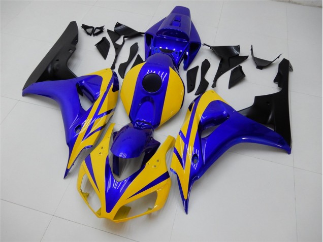 Loja Carenagem Moto Honda CBR 1000RR 06-07 - Amarelo Azul Loja Carenagem Moto Honda CBR 1000RR 06-07 - Amarelo Azul