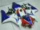 Loja Carenagem Moto Honda CBR 1000RR 06-07 - Azul Branco Loja Carenagem Moto Honda CBR 1000RR 06-07 - Azul Branco