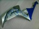 Loja Carenagem Moto Honda CBR 1000RR 06-07 - Azul Chama Prata Loja Carenagem Moto Honda CBR 1000RR 06-07 - Azul Chama Prata