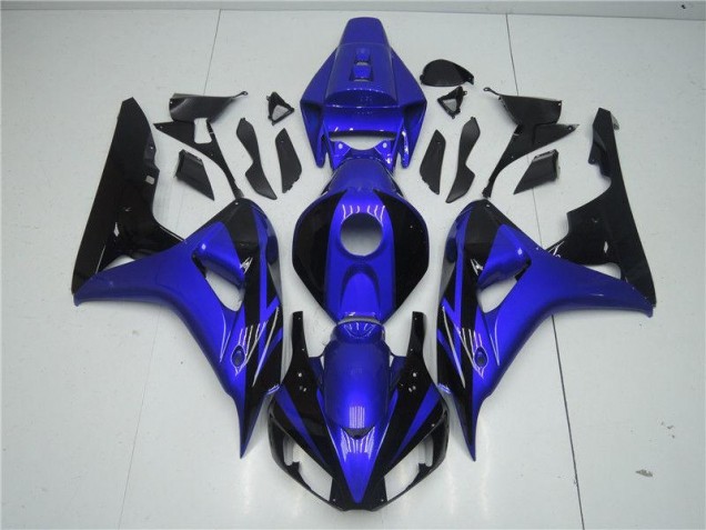 Loja Carenagem Moto Honda CBR 1000RR 06-07 - Azul Preto Loja Carenagem Moto Honda CBR 1000RR 06-07 - Azul Preto