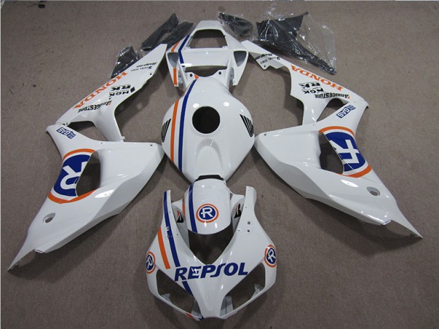 Loja Carenagem Moto Honda CBR 1000RR 06-07 - Branco Azul Repsol Loja Carenagem Moto Honda CBR 1000RR 06-07 - Branco Azul Repsol