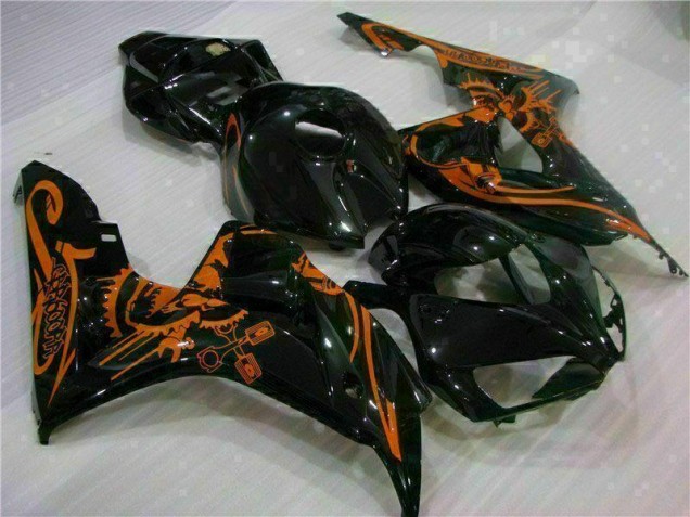 Loja Carenagem Moto Honda CBR 1000RR 06-07 - Castanho Preto Loja Carenagem Moto Honda CBR 1000RR 06-07 - Castanho Preto