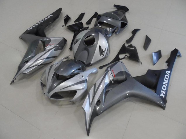 Loja Carenagem Moto Honda CBR 1000RR 06-07 - Cinzento Prata & Preto Fosco Loja Carenagem Moto Honda CBR 1000RR 06-07 - Cinzento Prata & Preto Fosco