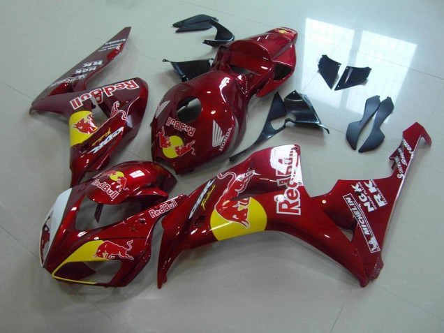 Loja Carenagem Moto Honda CBR 1000RR 06-07 - Doce Vermelho Red Bull Loja Carenagem Moto Honda CBR 1000RR 06-07 - Doce Vermelho Red Bull