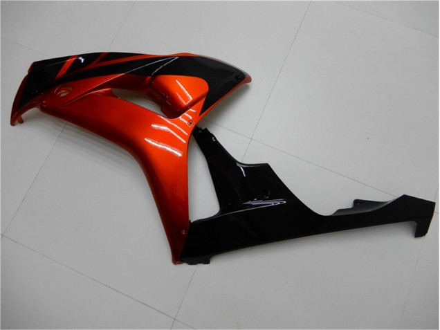 Loja Carenagem Moto Honda CBR 1000RR 06-07 - Laranja Preto Loja Carenagem Moto Honda CBR 1000RR 06-07 - Laranja Preto