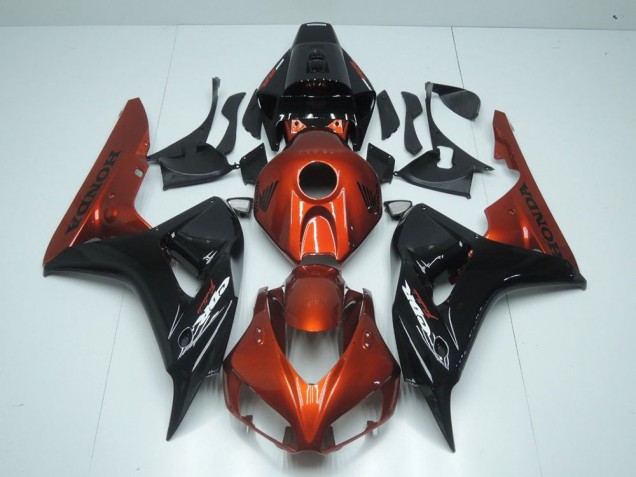 Loja Carenagem Moto Honda CBR 1000RR 06-07 - Laranja & Preto Loja Carenagem Moto Honda CBR 1000RR 06-07 - Laranja & Preto