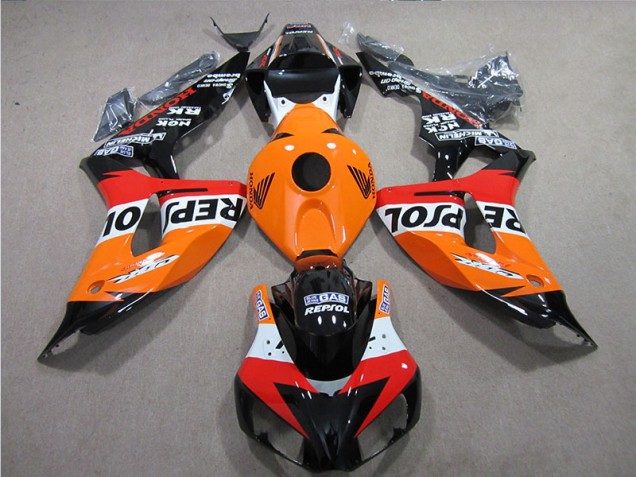 Loja Carenagem Moto Honda CBR 1000RR 06-07 - Laranja Repsol