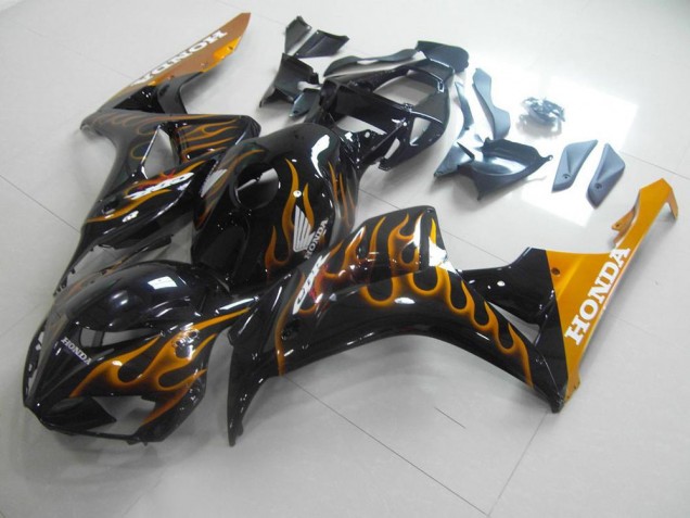 Loja Carenagem Moto Honda CBR 1000RR 06-07 - Ouro Chama Loja Carenagem Moto Honda CBR 1000RR 06-07 - Ouro Chama