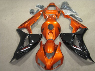 Loja Carenagem Moto Honda CBR 1000RR 06-07 - Preto Laranja Fireblade