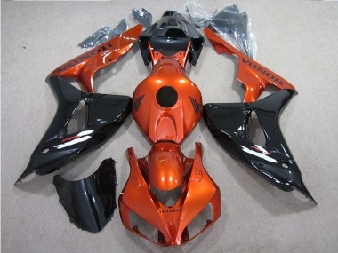Loja Carenagem Moto Honda CBR 1000RR 06-07 - Preto Laranja