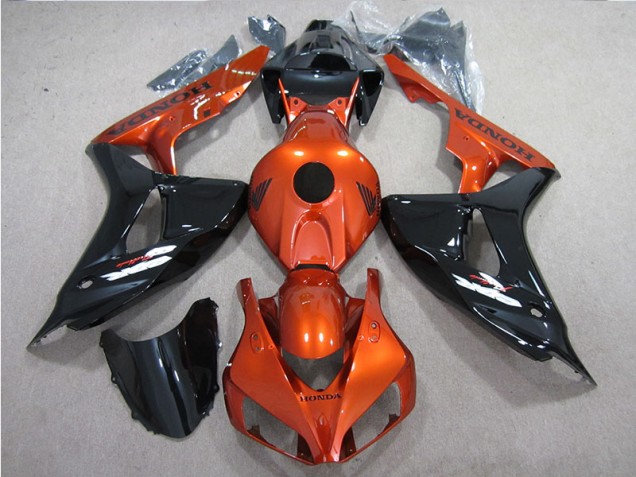 Loja Carenagem Moto Honda CBR 1000RR 06-07 - Preto Laranja Loja Carenagem Moto Honda CBR 1000RR 06-07 - Preto Laranja