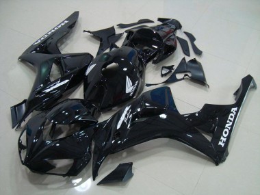 Loja Carenagem Moto Honda CBR 1000RR 06-07 - Preto Prata Decalques