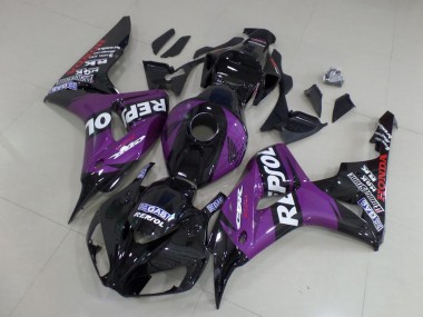 Loja Carenagem Moto Honda CBR 1000RR 06-07 - Roxo Repsol