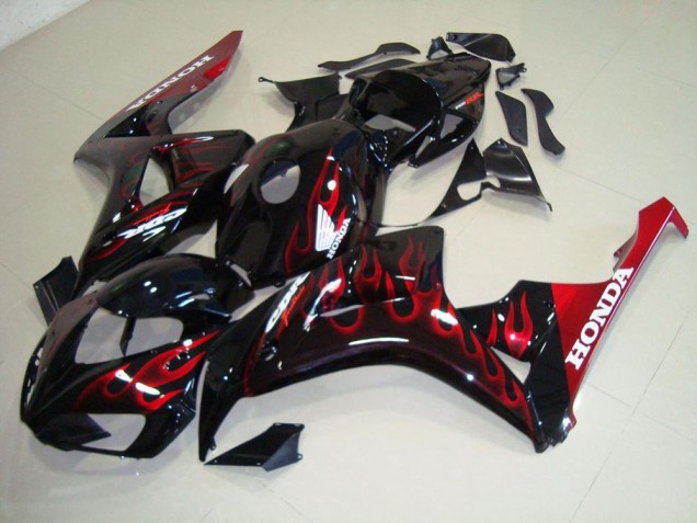 Loja Carenagem Moto Honda CBR 1000RR 06-07 - Vermelho Chama Loja Carenagem Moto Honda CBR 1000RR 06-07 - Vermelho Chama